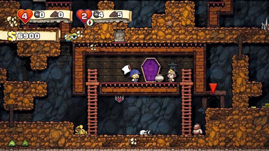 Screenshot from Spelunky