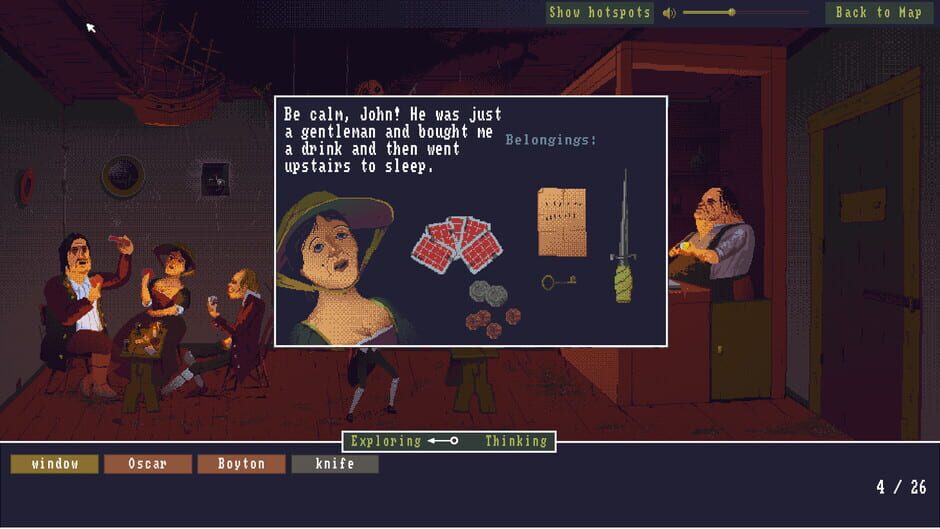 Screenshot from The Case of the Golden Idol