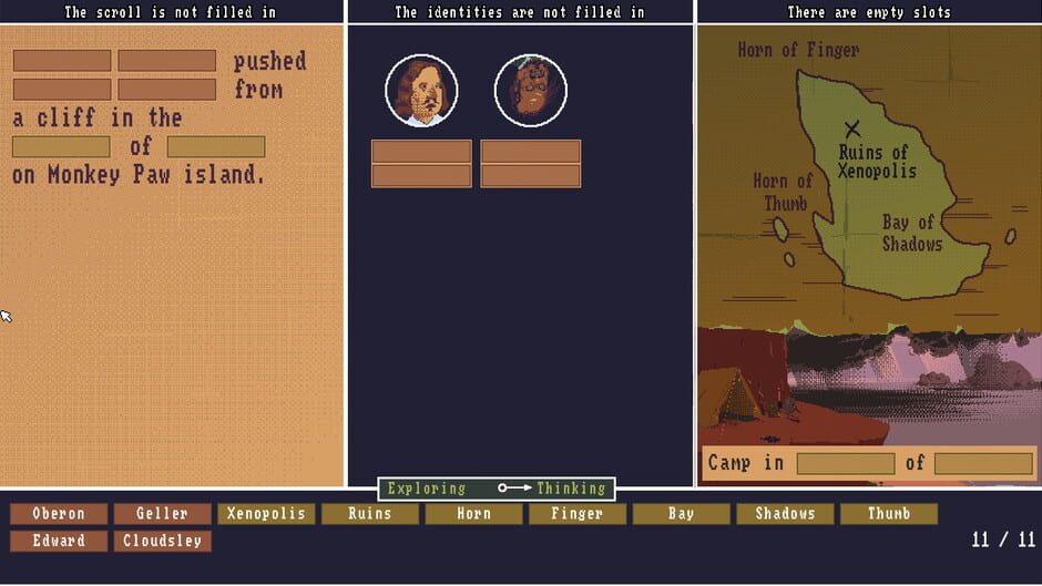 Screenshot from The Case of the Golden Idol