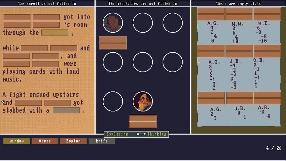 Screenshot from The Case of the Golden Idol
