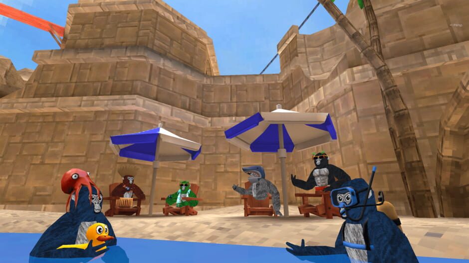 Screenshot from Gorilla Tag