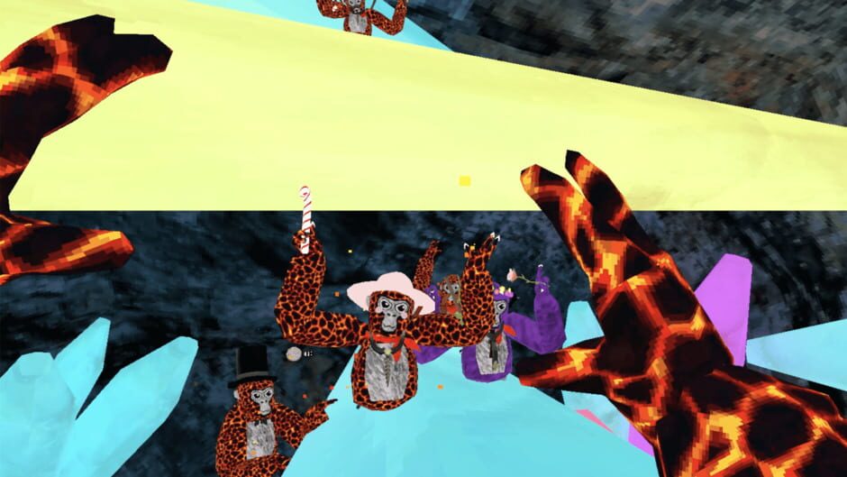 Screenshot from Gorilla Tag