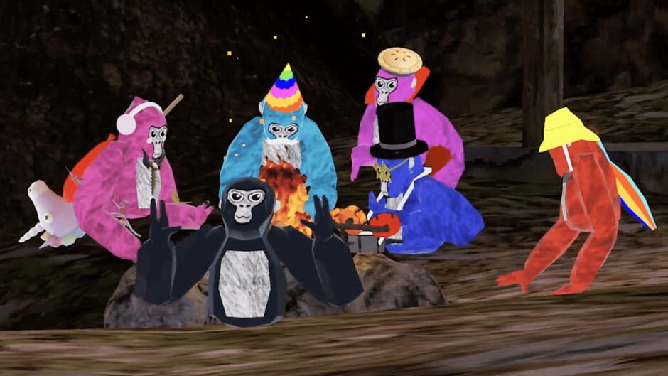 Screenshot from Gorilla Tag
