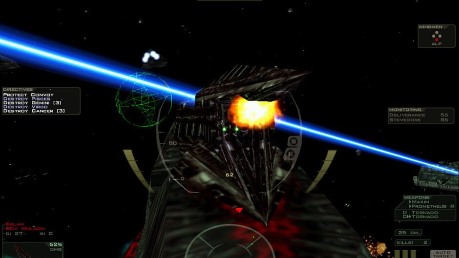 Screenshot from Freespace 2