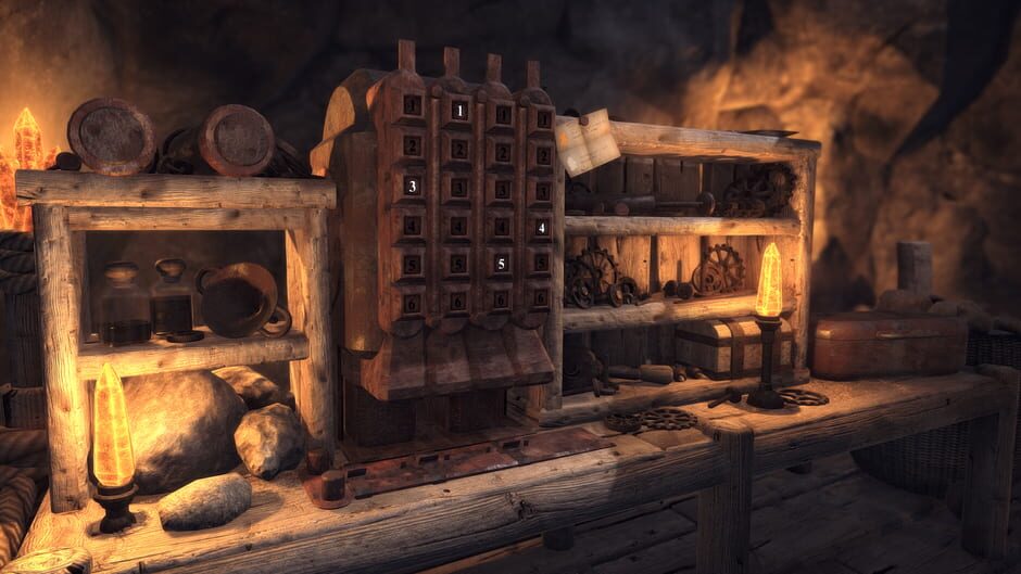 Screenshot from Quern: Undying Thoughts