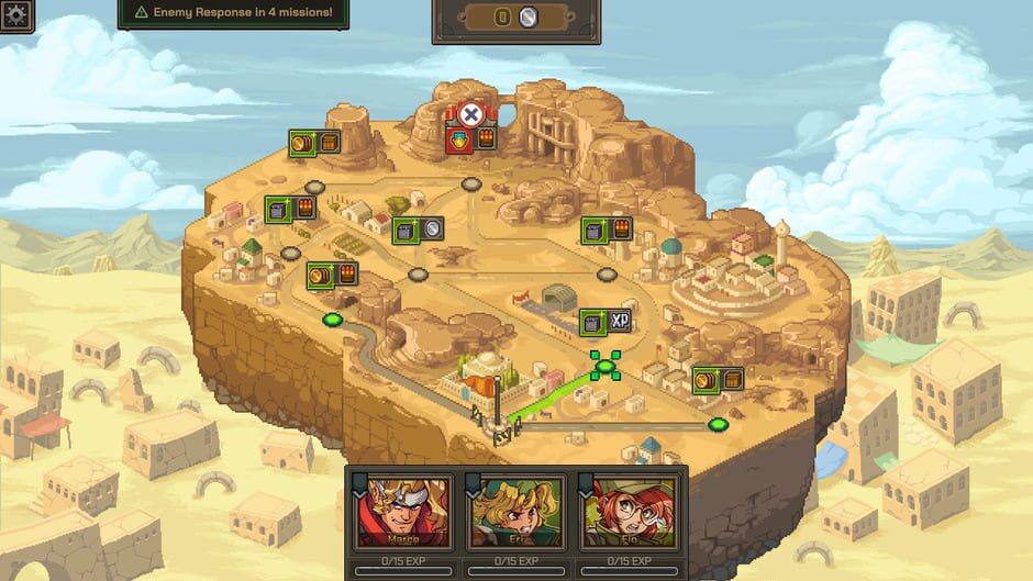 Screenshot from Metal Slug Tactics