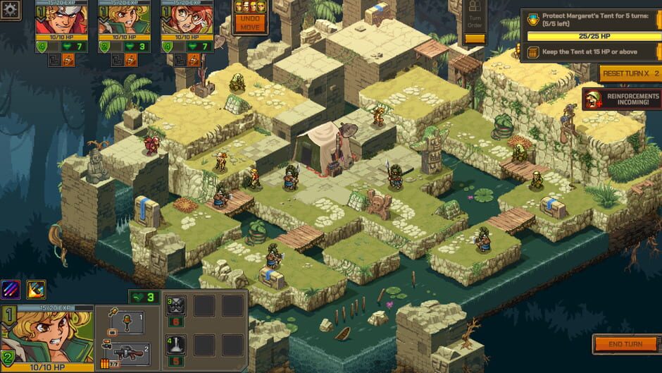 Screenshot from Metal Slug Tactics