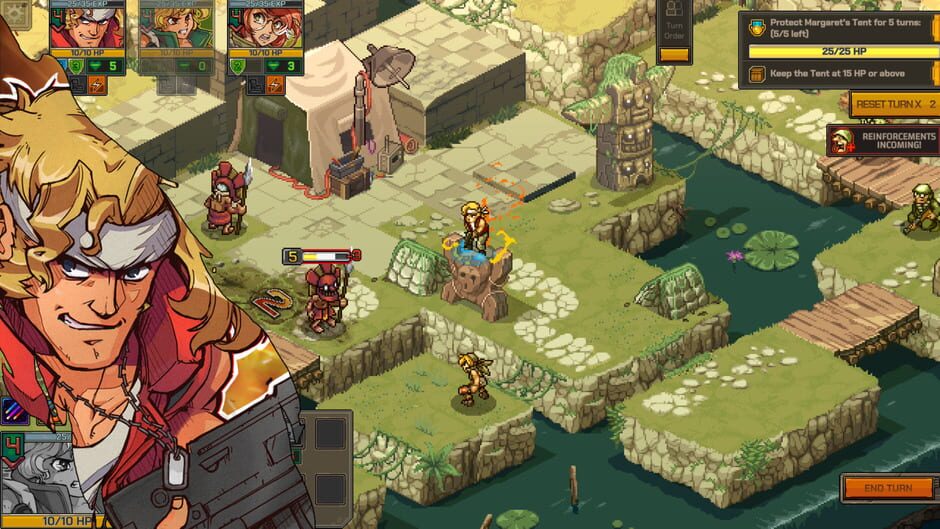 Screenshot from Metal Slug Tactics