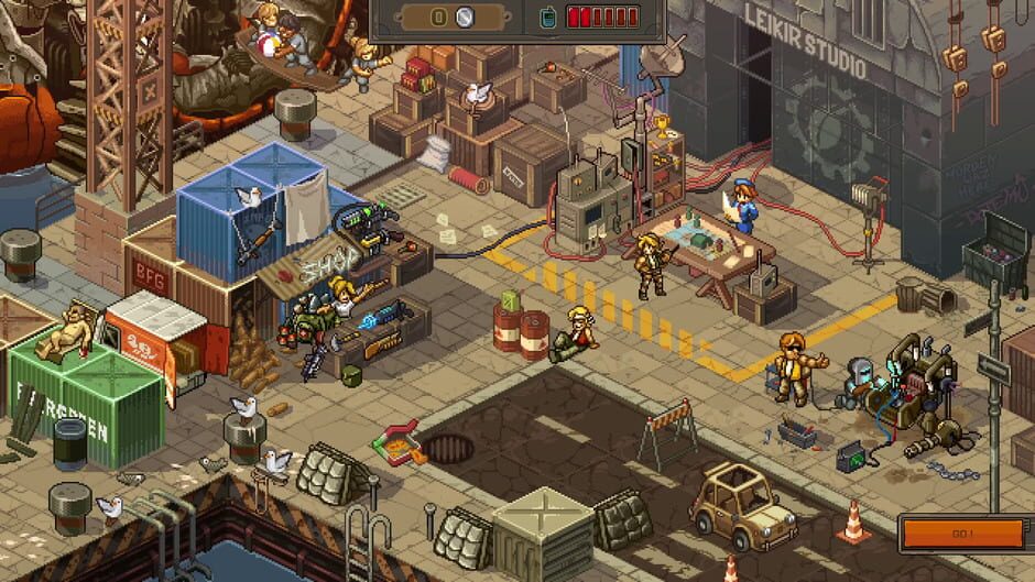 Screenshot from Metal Slug Tactics