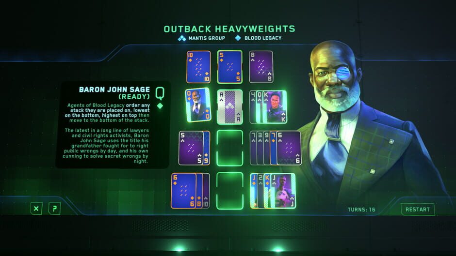 Screenshot from The Solitaire Conspiracy