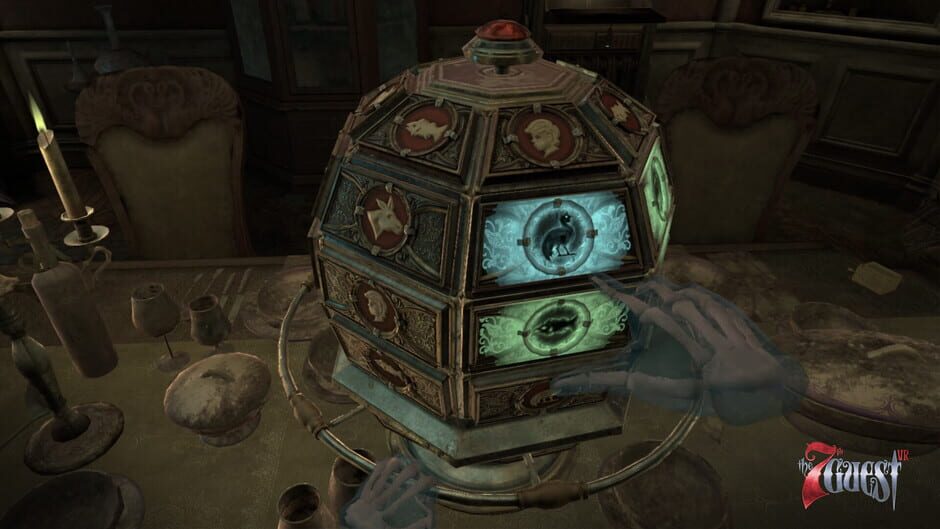 Screenshot from The 7th Guest VR