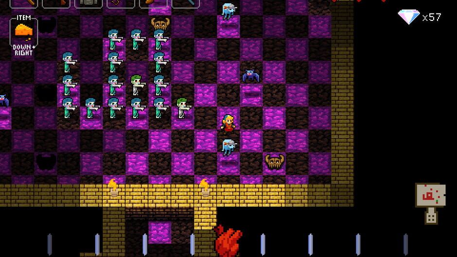 Screenshot from Crypt of the NecroDancer