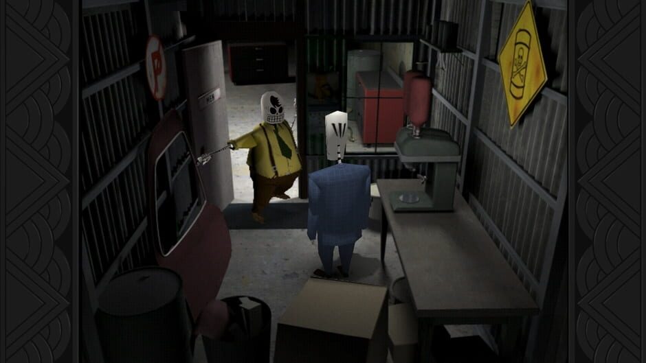 Screenshot from Grim Fandango Remastered