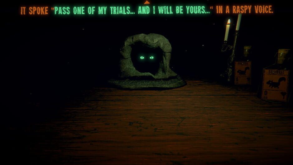 Screenshot from Inscryption