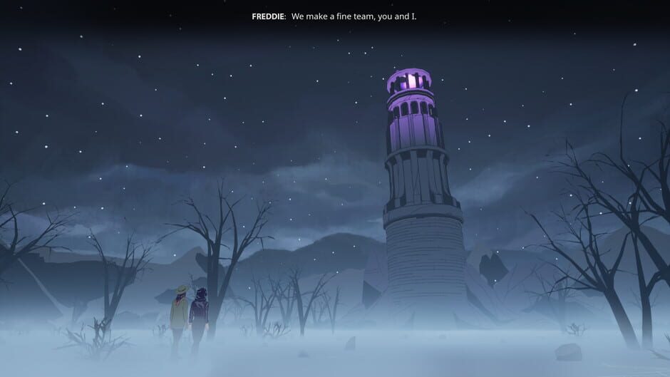 Screenshot from Stray Gods: The Roleplaying Musical