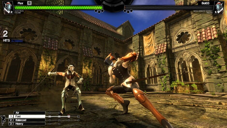 Screenshot from Blade Symphony