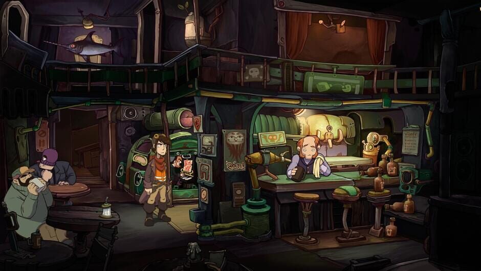Screenshot from Chaos on Deponia