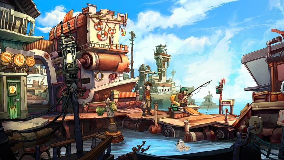 Screenshot from Chaos on Deponia
