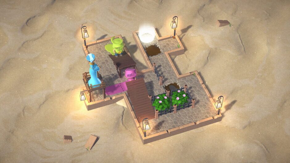 Screenshot from Puddle Knights
