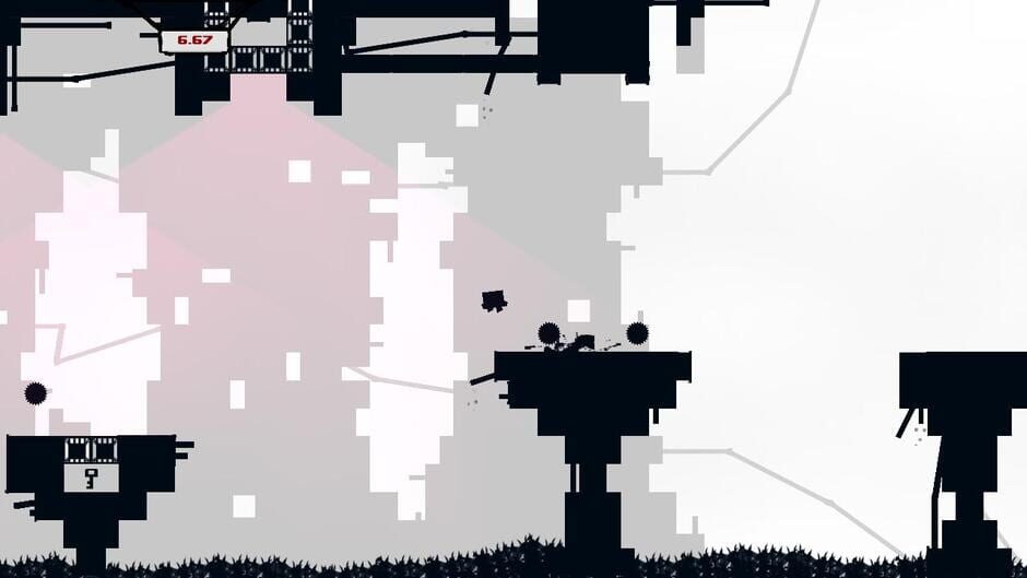 Screenshot from Super Meat Boy