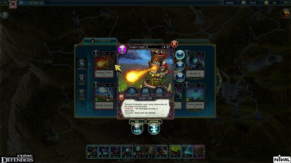 Screenshot from Prime World: Defenders