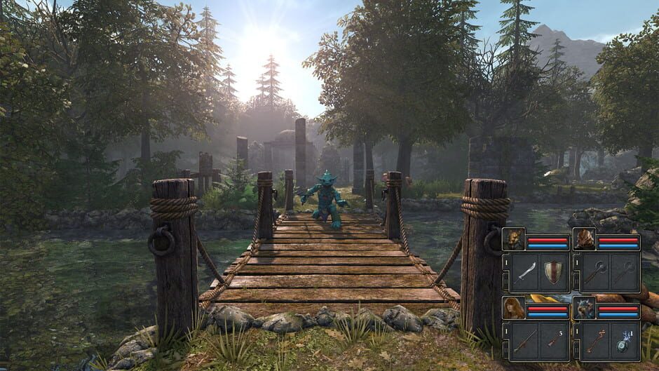 Screenshot from Legend of Grimrock 2