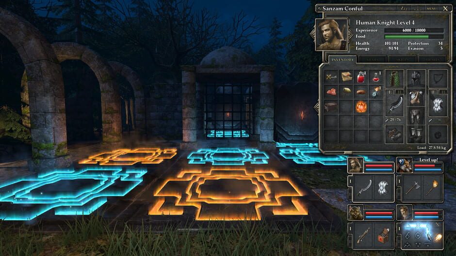 Screenshot from Legend of Grimrock 2