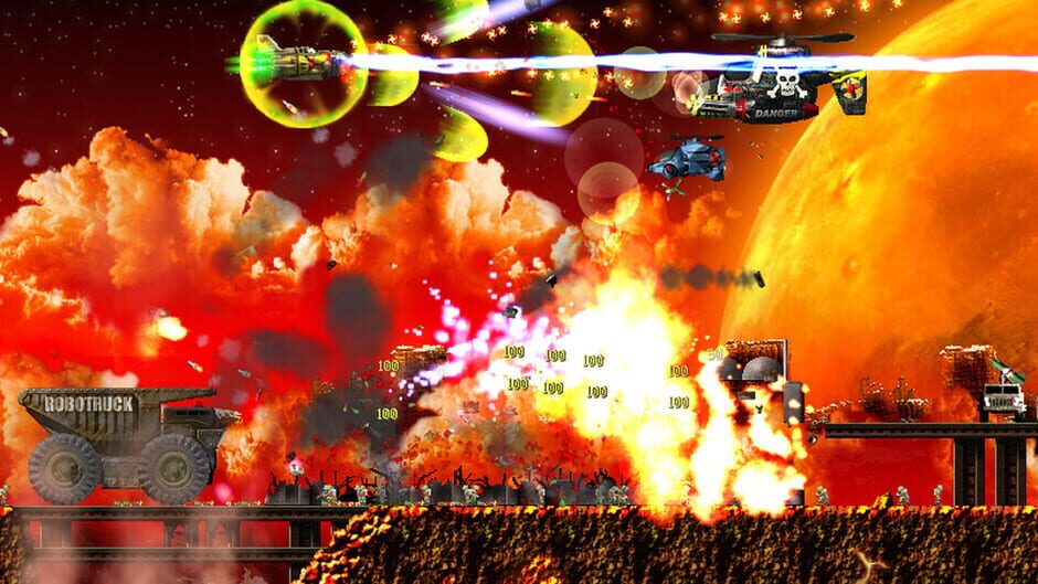 Screenshot from Jets'n'Guns Gold