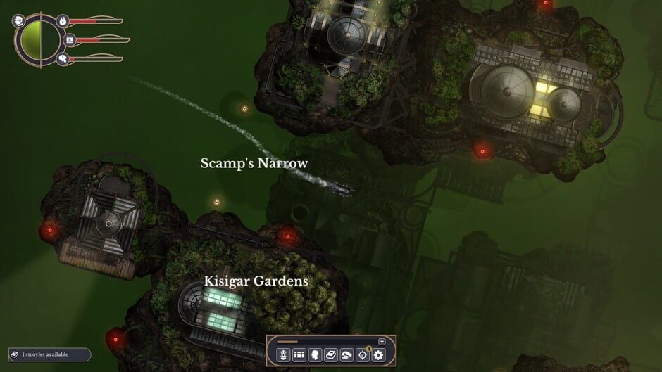 Screenshot from Sunless Skies