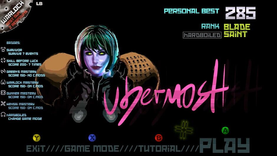 Screenshot from Ubermosh