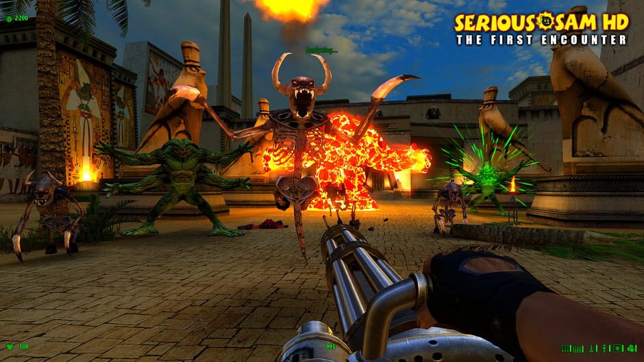 Screenshot from Serious Sam Fusion 2017