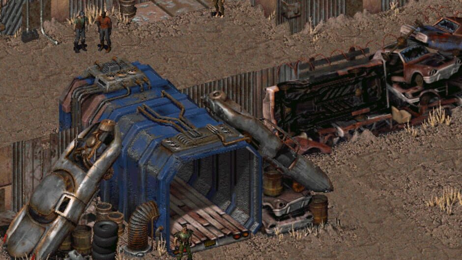 Screenshot from Fallout: A Post Nuclear Role Playing Game