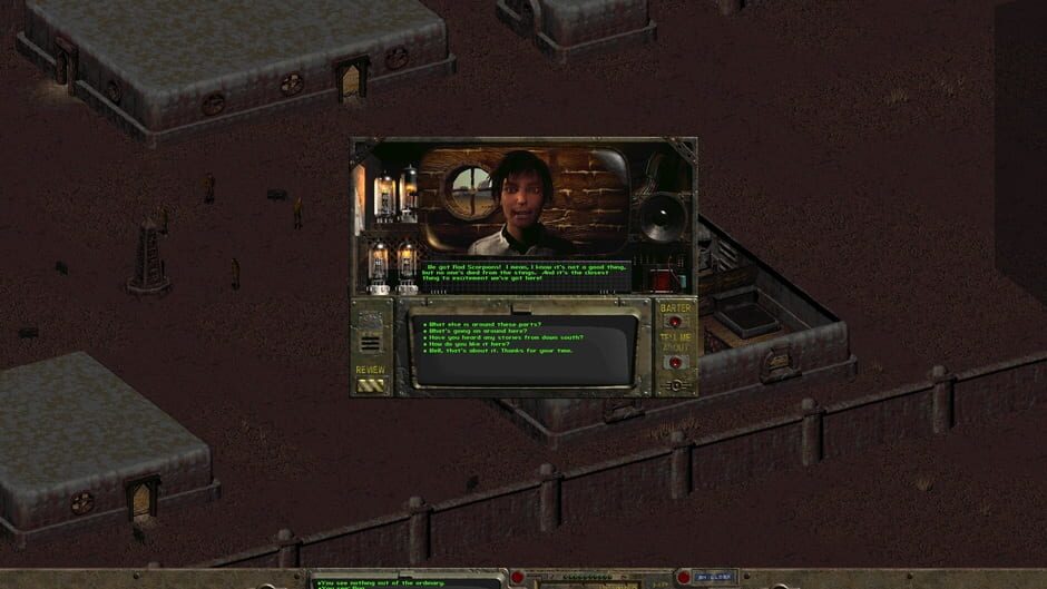 Screenshot from Fallout: A Post Nuclear Role Playing Game