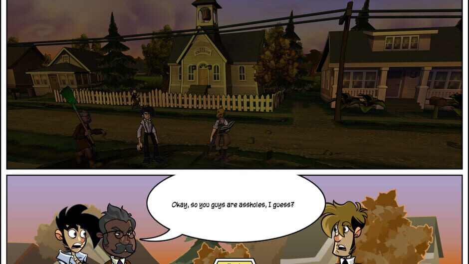 Screenshot from Penny Arcade Adventures: On the Rain-Slick Precipice of Darkness - Episode One