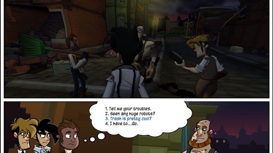 Screenshot from Penny Arcade Adventures: On the Rain-Slick Precipice of Darkness - Episode One