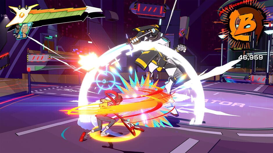 Screenshot from Hi-Fi Rush