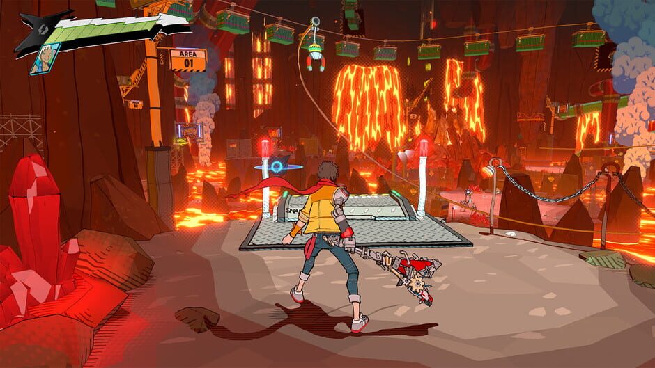 Screenshot from Hi-Fi Rush
