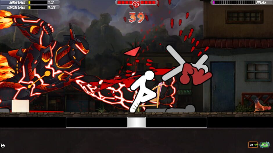 Screenshot from One Finger Death Punch 2