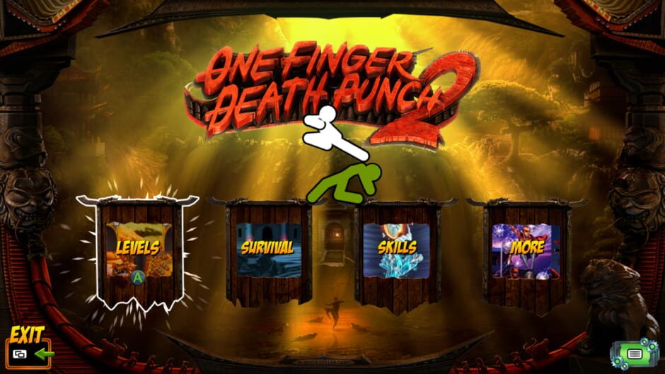 Screenshot from One Finger Death Punch 2