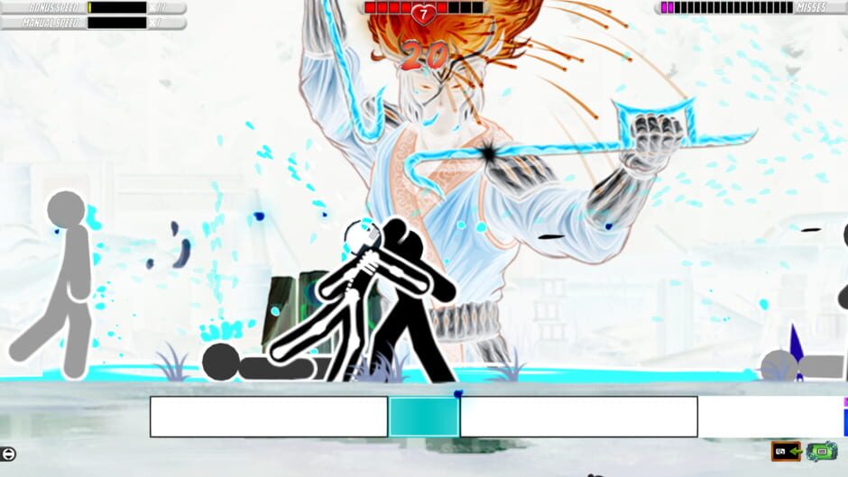 Screenshot from One Finger Death Punch 2