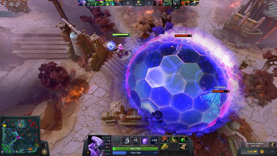 Screenshot from Dota 2