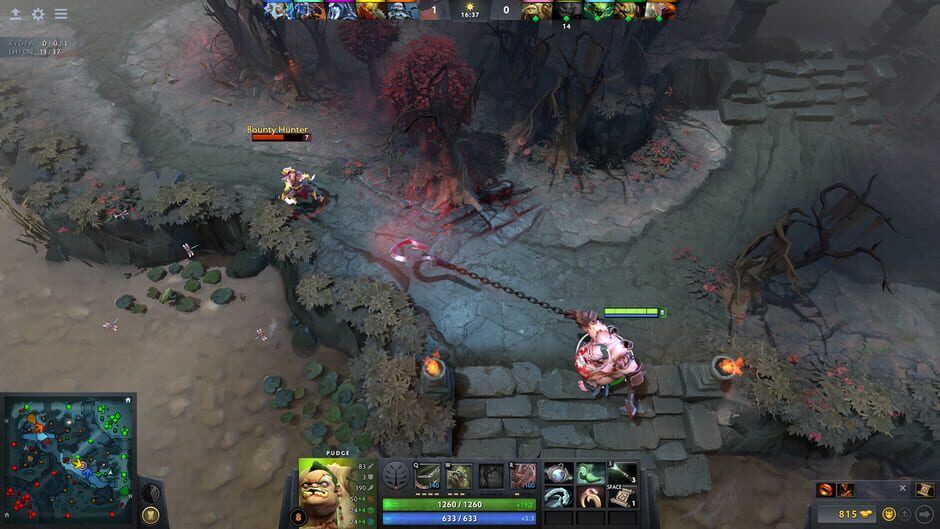 Screenshot from Dota 2