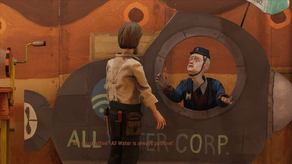 Screenshot from Harold Halibut