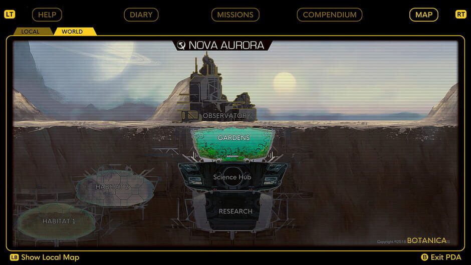 Screenshot from Bioframe: Outpost