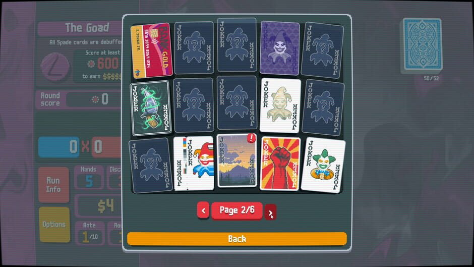 Screenshot from Balatro