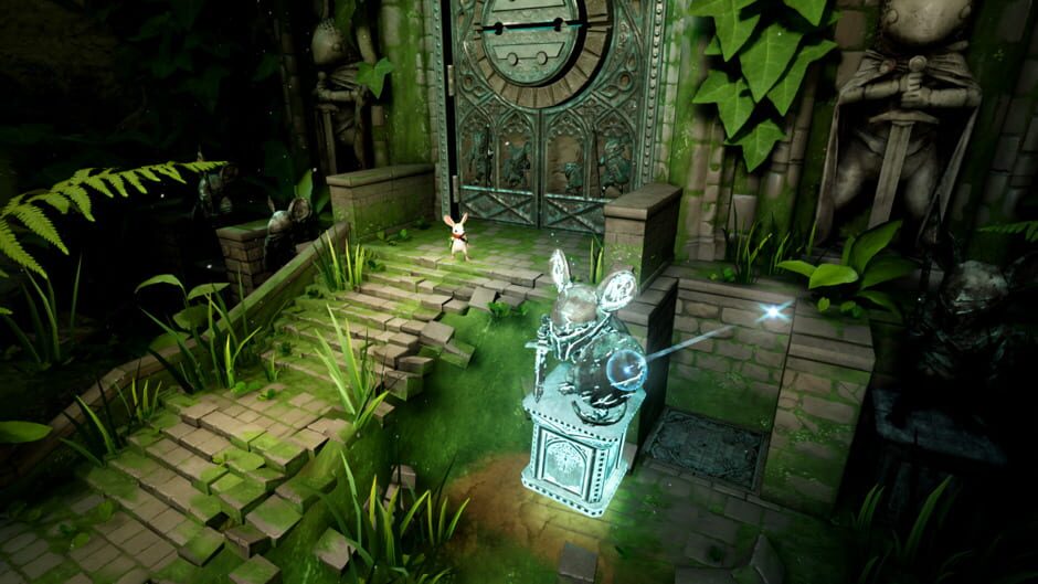 Screenshot from Moss