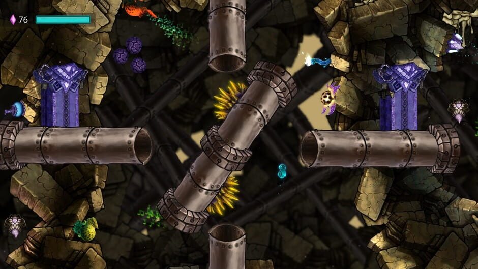 Screenshot from Beatbuddy: Tale of the Guardians