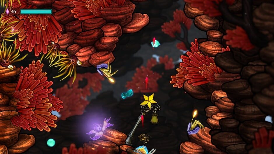 Screenshot from Beatbuddy: Tale of the Guardians