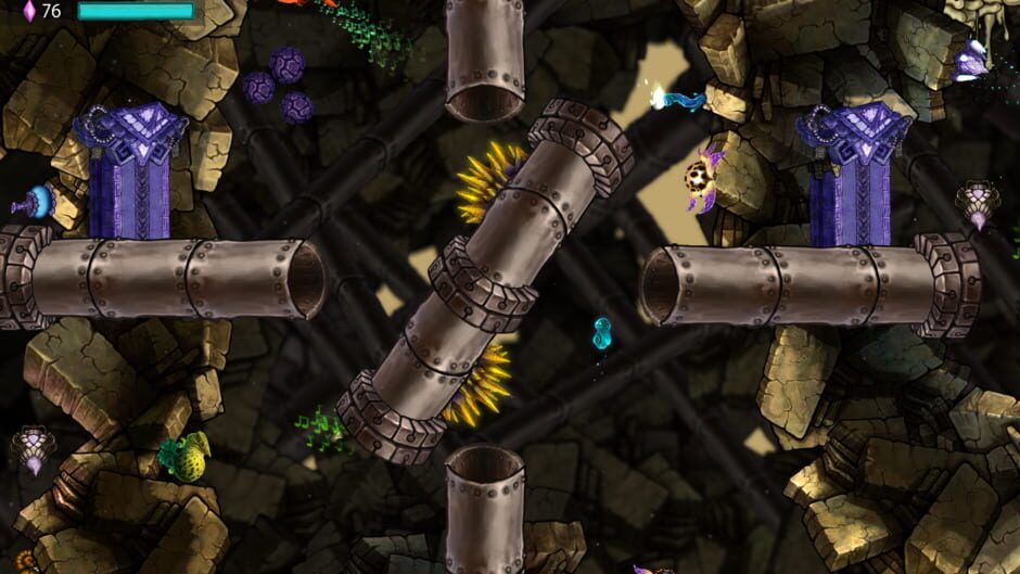 Screenshot from Beatbuddy: Tale of the Guardians
