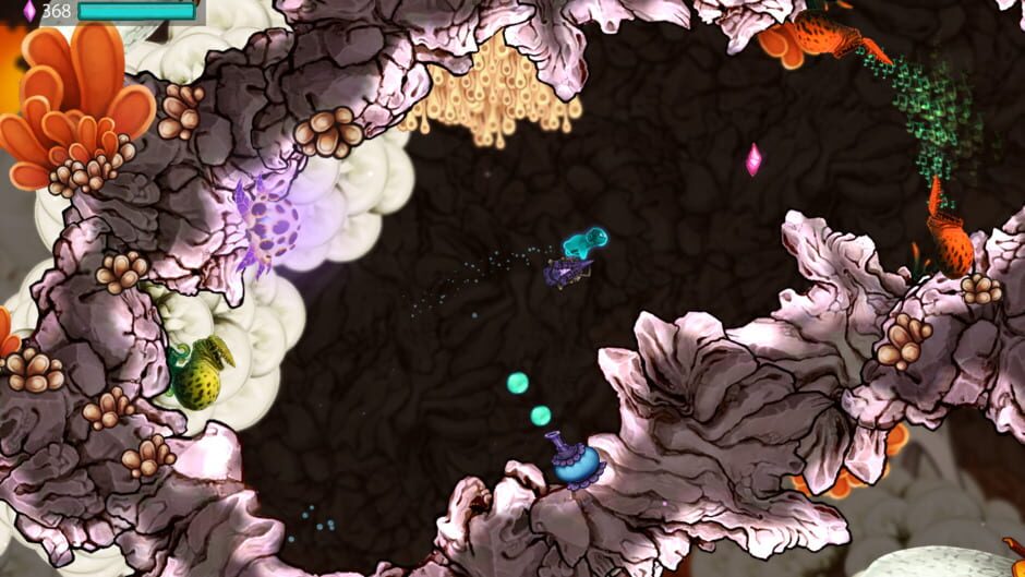 Screenshot from Beatbuddy: Tale of the Guardians